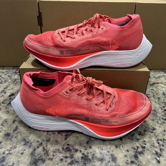 Nike Shoes - Nike Zoom X Vaporfly Next% 2 Running Shoes Women's Size 11 Ember CU4123-800